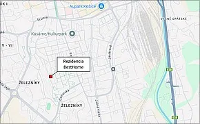 Rezidencia BestHome Košice - Lokalita